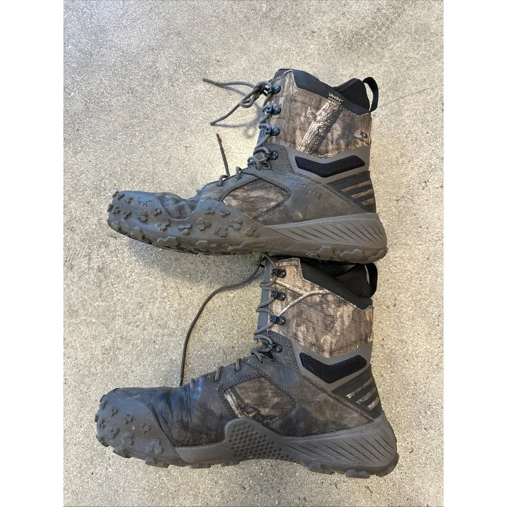 Irish Setter Boots Men Camo Size 13 VAPRTREK 3943 Insulated Waterproof Hunting